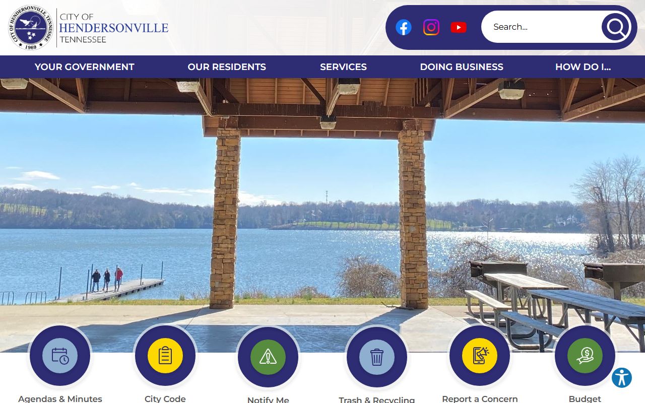 Hendersonville criminal records information on the city government website