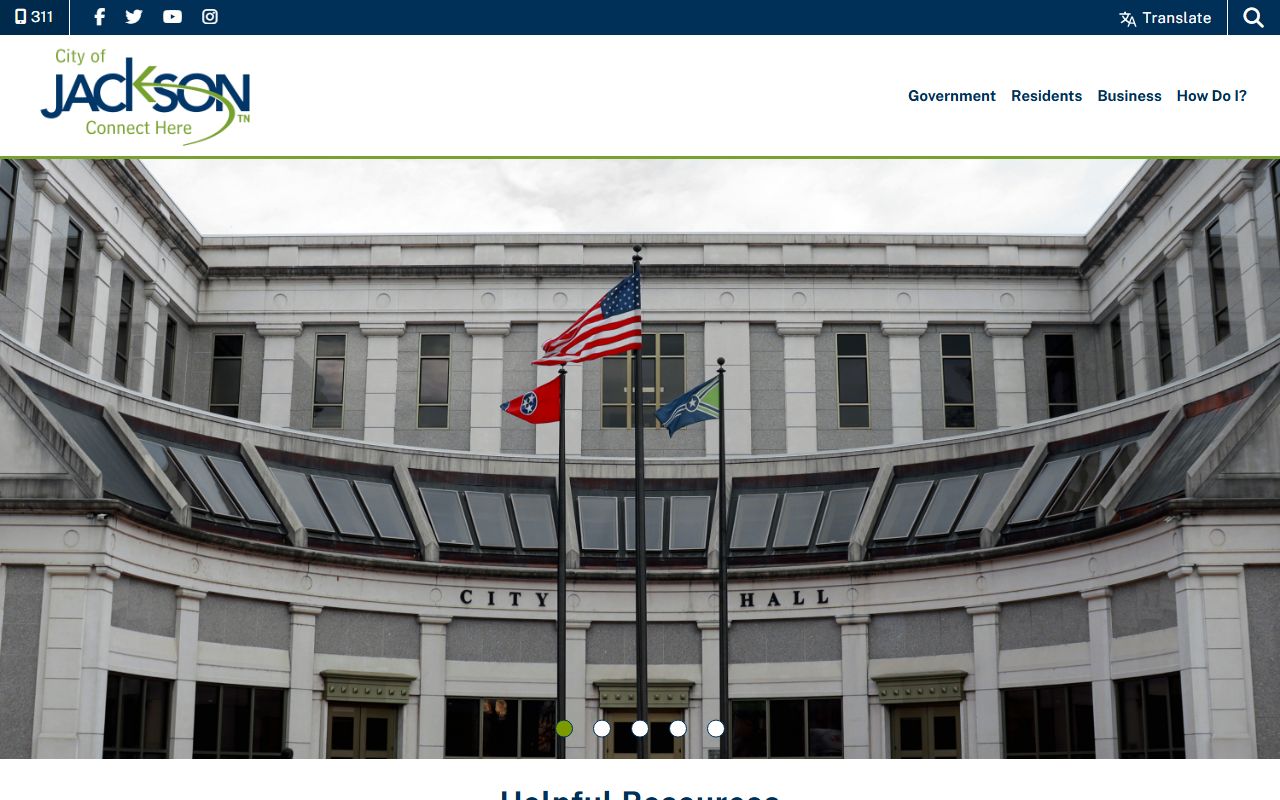 Jackson criminal records information on the city government website