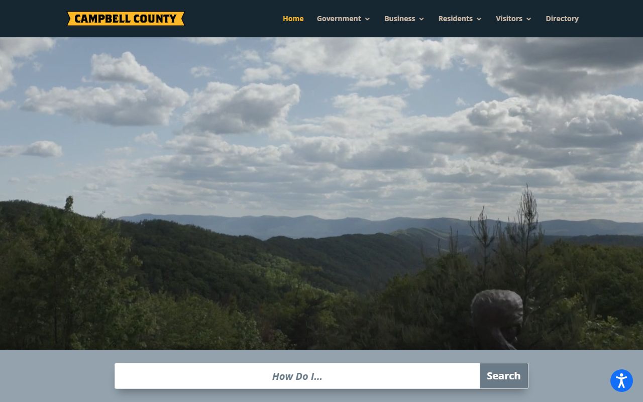 Campbell County government website for criminal records