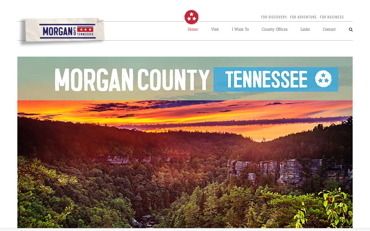 Morgan County government website for criminal records